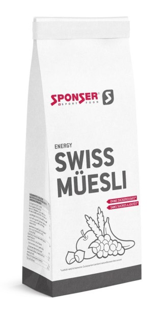 Energetyczne śniadanie SPONSER SWISS MUESLI bez cukru 1 kg (NEW).