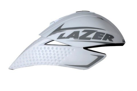 Kask czasowy LAZER TARDIZ L timeless white glosy mat 58-61 cm (WYPRZEDAŻ -50%)