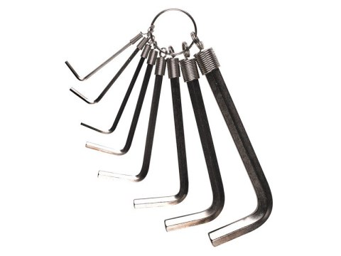 Klucz imbusowy WELDTITE CYCLO Hexagonal Key Ring Wrench 8 szt. (WYPRZEDAŻ -50%)