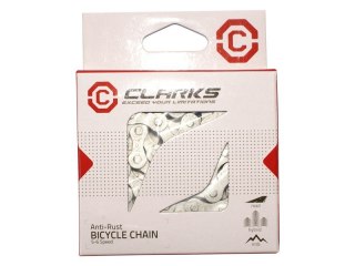 Łańcuch rowerowy CLARK'S YBN CL20 RB SHIMANO SRAM (5-6 Biegów, 1/2"x3/32", dł.116ogniw, szer.7.8mm, spinka do łańcucha) Antykoro