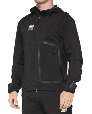 Kurtka męska 100% HYDROMATIC Jacket Black roz. M (WYPRZEDAŻ -50%)