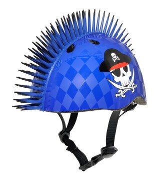 Kask dziecięcy juniorski RASKULLZ EYEPATCH PIRATE blue roz. S CHILD 5+ (50-54 cm) (NEW)