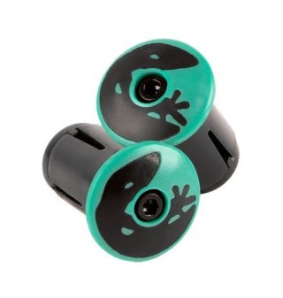 Korki do kierownicy LIZARDSKINS Road Bar End Plugs - Celeste Green para (NEW)