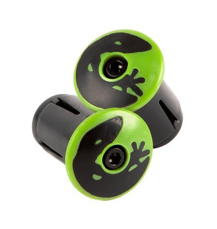 Korki do kierownicy LIZARDSKINS Road Bar End Plugs - Hyper Green para (NEW)