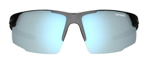 Okulary TIFOSI CENTUS gloss black (1 szkło Smoke Bright Blue Mirror 15% transmisja światła) (NEW)