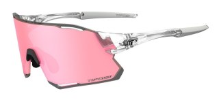 Okulary TIFOSI RAIL RACE CLARION crystal clear (2 szkła Clarion Rose 14%, Clear 90% transmisji światła) (NEW)