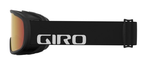 Gogle zimowe GIRO CRUZ BLACK WORDMARK (Szyba lustrzana kolorowa AMBER SCARLET 19-42% S2) (NEW 2023/2024)