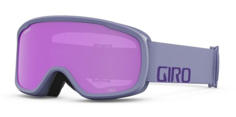 Gogle zimowe GIRO CRUZ LILAC WORDMARK (Szyba lustrzana kolorowa AMBER PINK 19-42% S2) (NEW 2023/2024)