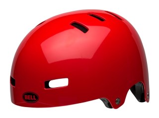 Kask bmx BELL LOCAL gloss crimson roz. M (55-59 cm) (NEW)