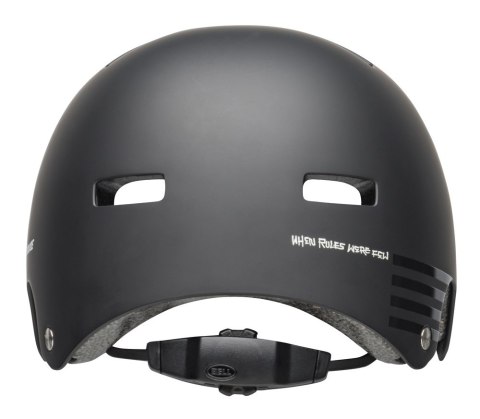 Kask bmx BELL LOCAL matte black white fasthouse roz. L (59-61.5 cm) (NEW).