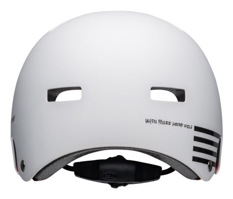 Kask bmx BELL LOCAL matte white fasthouse roz. S (51-55 cm) (NEW).