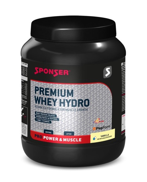 Odżywka SPONSER PREMIUM WHEY HYDRO Wanilia 850g (NEW)