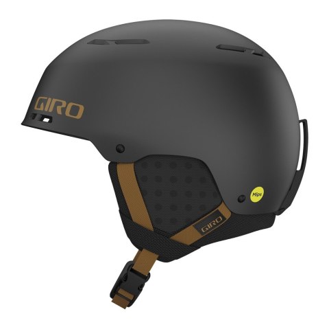 Kask zimowy GIRO EMERGE SPHERICAL MIPS metallic coal / tan roz. L (59-62.5 cm) (NEW 2023/2024)