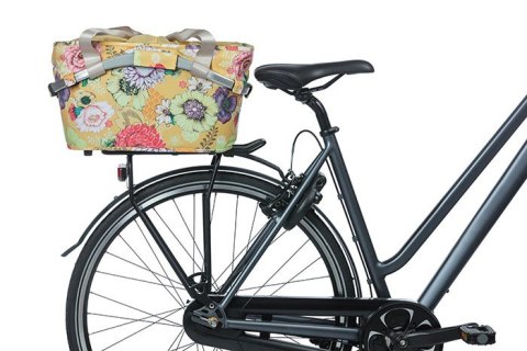 Kosz na tylny bagażnik BASIL BLOOM FIELD CARRY ALL REAR BASKET, MIK System (ready to go) 22L honey yellow (DWZ)