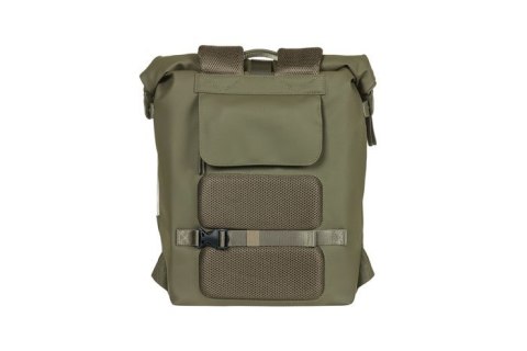 Plecak/Sakwa rowerowa BASIL SOHO BACKPACK NORDLICHT17L, mocowanie na haki Hook-On System, wodoodporny poliester, oświetlenie, mo