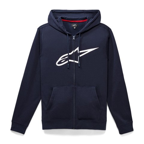 Bluza z kapturem ALPINESTARS AGELESS II ZIP HOODIE, Nav/White - roz. XXL (NEW)