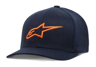 Czapka z daszkiem ALPINESTARS AGELESS CURVE HAT, Navy Orange - roz. L/XL (NEW)