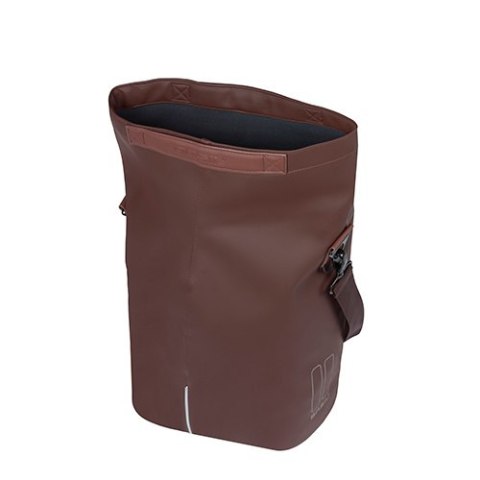 Sakwa Miejska Pojedyncza BASIL CITY SHOPPER 14-16L, Hook On System, roasted brown (NEW)