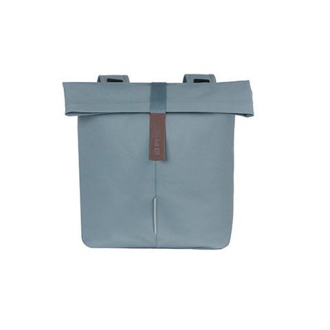 Sakwa miejska podwójna BASIL CITY DOUBLE PANNIER BAG 28-32L, Universal Bridge System, graphite blue (NEW)