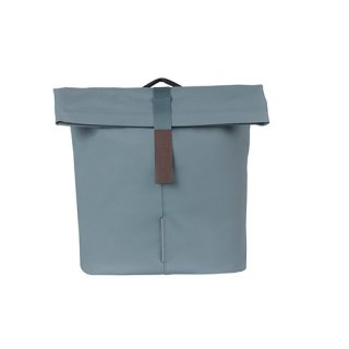 Sakwa miejska podwójna BASIL CITY DOUBLE PANNIER BAG MIK 28-32L, MIK System (ready to go), graphite blue (NEW)