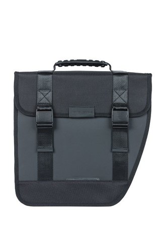 Sakwa miejska pojedyncza BASIL TOUR WATERPROOF SINGLE PANNIER BAG RIGHT 14L, Hook On System, wodoodporna right black (NEW)