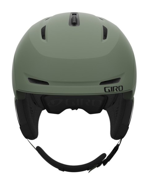 Kask zimowy GIRO NEO matte green roz. M (55.5-59 cm) (NEW 2024/2025)