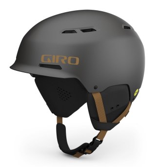 Kask zimowy GIRO TRIG MIPS metallic coal tan roz. M (55.5-59 cm) (NEW 2024/2025)