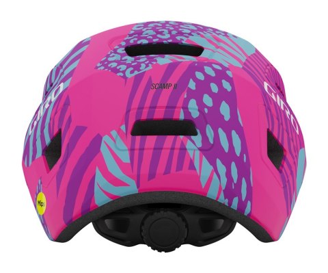 Kask dziecięcy GIRO SCAMP II matte pink animal roz. S (49-53 cm) (NEW 2025)