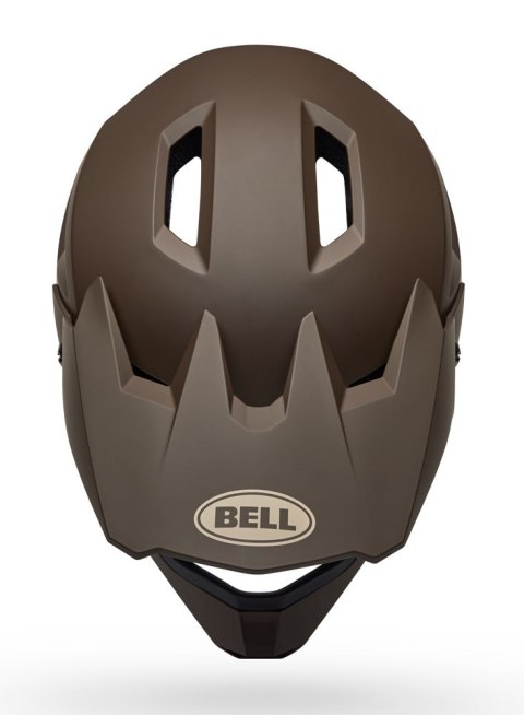 Kask full face BELL SANCTION 2 matte dark brown roz. L (57-59 cm) (NEW 2025)