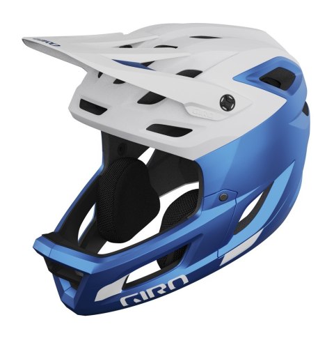 Kask full face GIRO COALITION SPHERICAL matte white / ano blue roz. M (55-59 cm) (NEW)