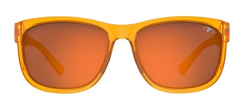 Okulary TIFOSI SWANK XL amber blaze (1 szkło Atomic Orange Mirror AR 15% transmisji światła) (NEW)