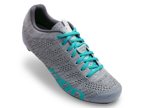 Buty damskie GIRO EMPIRE E70 W KNIT gray glacier roz.37 (WYPRZEDAŻ -40%)