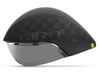 Kask czasowy GIRO AEROHEAD ULTIMATE MIPS matte black gloss black roz. S (51-55 cm) (DWZ) (WYPRZEDAŻ -45%)