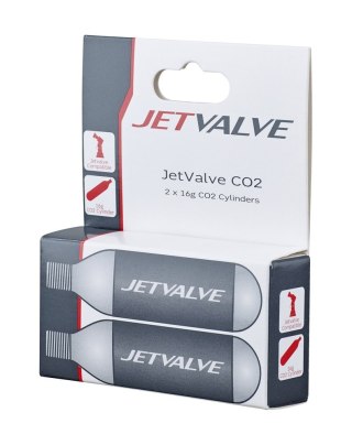 Nabój gazowy WELDTITE Jetvalve 2 x CO2 Cylinders (16g), Zestaw 2szt. (NEW)