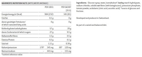 Żel energetyczny SPONSER LIQUID ENERGY SALTY słony pudełko (40x35g) (NEW).