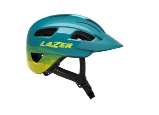 Kask Lazer Gekko Blue Yellow Kids Unisize 50-56 cm