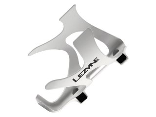 Koszyk na bidon LEZYNE ROAD DRIVE CAGE aluminium biały (WYPRZEDAŻ -50%)