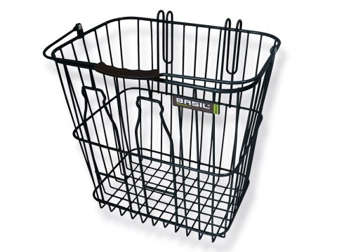 Kosz na tylny bagażnik BASIL BOTTLE BASKET stalowy czarny (NEW)