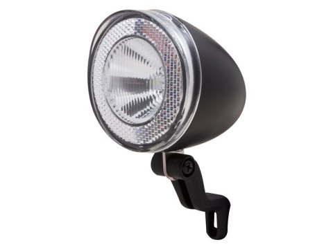 Lampka przednia SPANNINGA SWINGO XDO 20 luxów pod dynamo czarna (NEW)