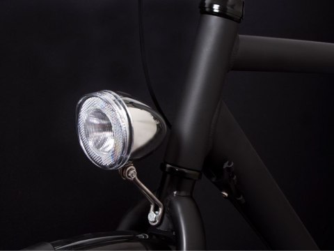 Lampka przednia SPANNINGA SWINGO XDO 20 luxów pod dynamo czarna (NEW)