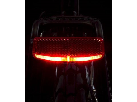 Lampka tylna na bagażnik SPANNINGA SOLO XDS pod dynamo (NEW)