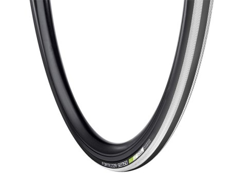 Opona szosowa VREDESTEIN Fortezza Senso All Weather, 700x25C (25-622), Zwijana, TPI120, 240g, Czarno-biała (NEW).