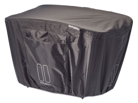 Pokrowiec przeciwdeszczowy na kosz BASIL KEEP DRY RAINCOVER-L 100% wodoodporny szary (NEW)