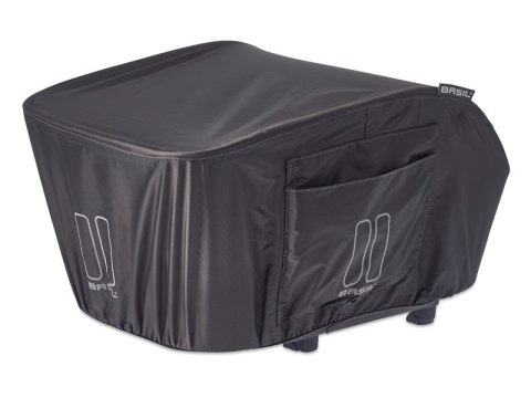 Pokrowiec przeciwdeszczowy na kosz BASIL KEEP DRY RAINCOVER-M 100% wodoodporny szary (NEW)