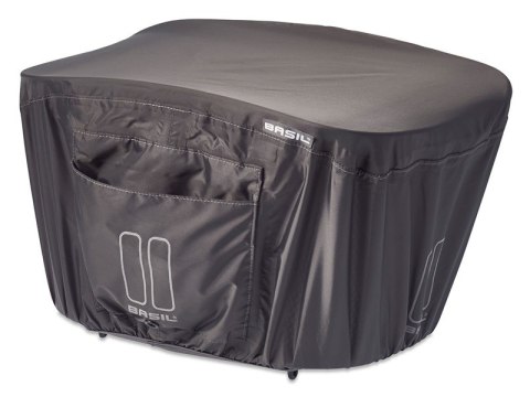 Pokrowiec przeciwdeszczowy na kosz BASIL KEEP DRY RAINCOVER-M 100% wodoodporny szary (NEW)