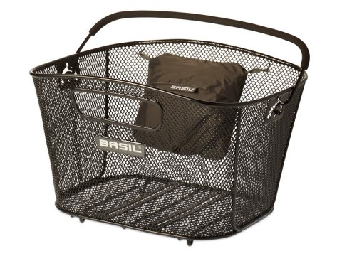 Pokrowiec przeciwdeszczowy na kosz BASIL KEEP DRY RAINCOVER-M 100% wodoodporny szary (NEW)