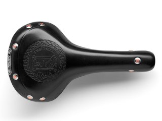 Siodło SELLA ITALIA MITTICA, Skóra, 580g, Czarne (WYPRZEDAŻ 45%)