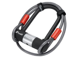 Zapięcie rowerowe MAGNUM 3039 U-LOCK - 14mm 90mm 140mm - 5 x Klucze z kodem + linka 10mm 120cm (DWZ)