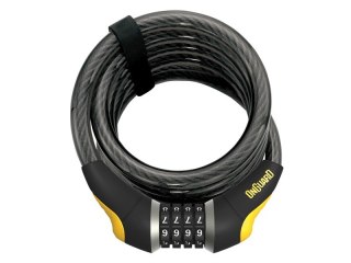 Zapięcie rowerowe ONGUARD Doberman 8030 Linka - 15mm 185cm - SZYFR (NEW)