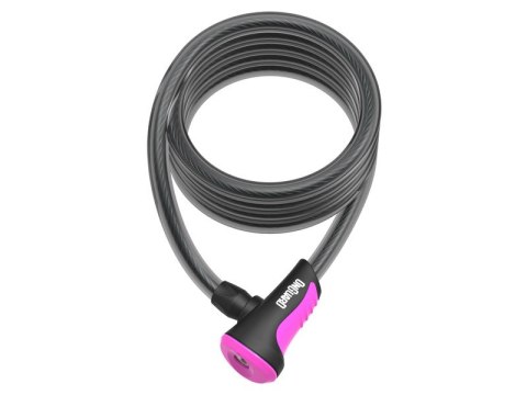 Zapięcie rowerowe ONGUARD NEON 8157PN Linka - 10mm 180cm - uchwyt + 2 x Klucze z kodem różowe (NEW) Zapięcie rowerowe ONGUARD NEON 8157PN Linka - 10mm 180cm - uchwyt + 2 x Klucze z kodem różowe (NEW)